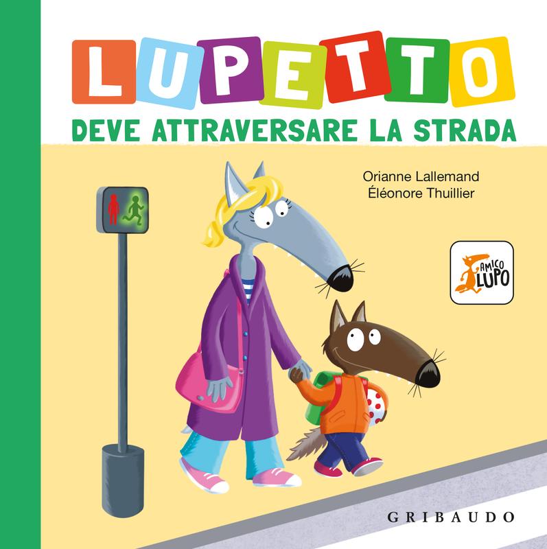 Lupetto deve attraversare la strada