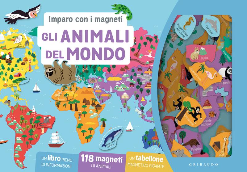 Imparo con i magneti - Gli animali del mondo